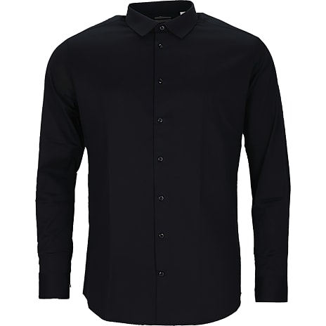 VRS herre slim fit skjorte str. M - sort 1 stk.