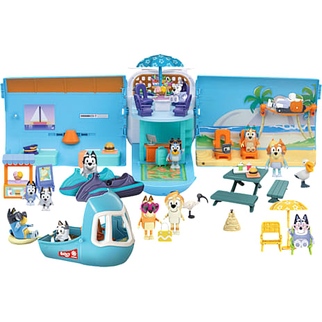 Bluey Fold-Out Beach Legesæt