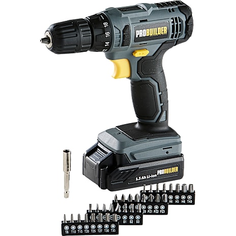 Probuilder Boremaskine akku 20 V Li-ion