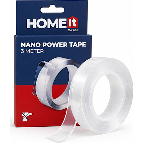 Work it Nano Power dobbeltklæbende tape