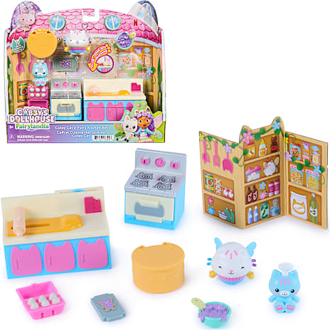 Gabbys Dukkehus Fairylandia Fairy Kitchen Legesæt