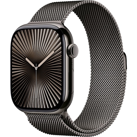 Apple Watch S10 Cell 42 mm Slate Titanium Milanese Band