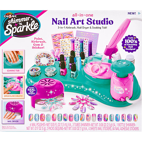 Shimmer 'n Sparkle Nail Studio legesæt
