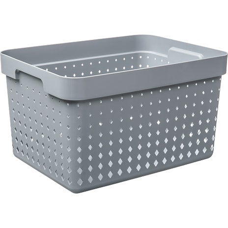 Nordic Houseware Group Seoul Basket Kurv Grå (L)