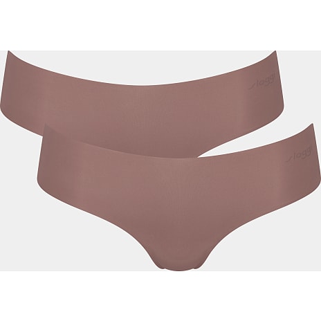 Sloggi Dame 2-pak Hipster Micro Str. M Rosa
