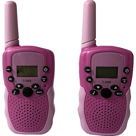 Walkie Talkie Sæt Lyserød