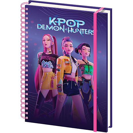 Kpop Demon Hunters A4 Notesbog