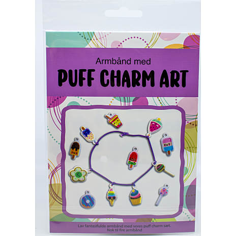 1conzept Puff Charm Art armbåndssæt - søde sager 1 stk.