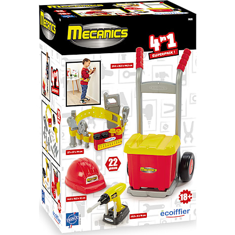 Ecoiffier Super DIY Handyman 3-i-1 Legesæt
