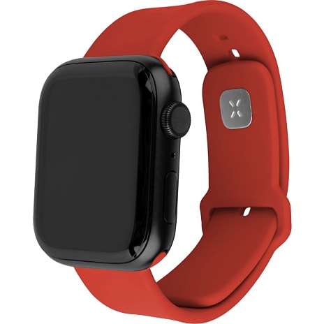 Fixed Silicon Sporty Strap til Apple Watch rød