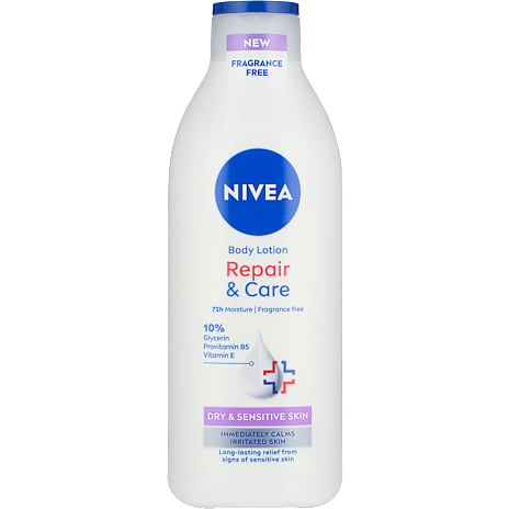Nivea Repair & Care bodylotion tør og sensitiv hud 400 ml