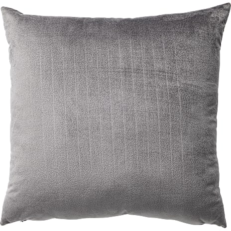 Salling Trend pyntepude velour grå