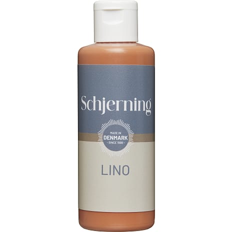 Schjerning Trykfarve Linoleum Terracotta