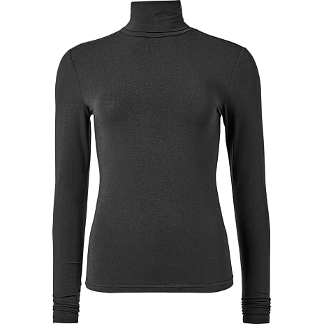 VRS Dame Slim Fit Rullekravetrøje Str. S Sort