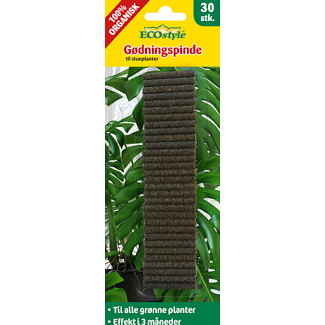 Ecostyle Gødningspinde til Stueplanter