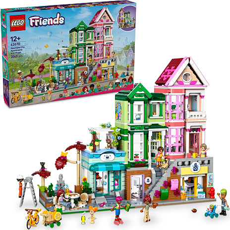 LEGO Friends Heartlake City lejligheder og butikker 42670 1 stk.