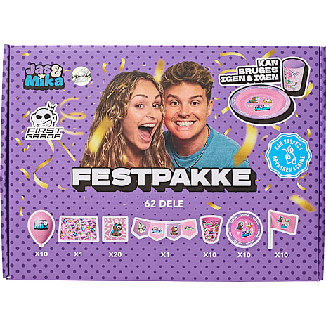 Jas & Mika Festpakke 10 Personer