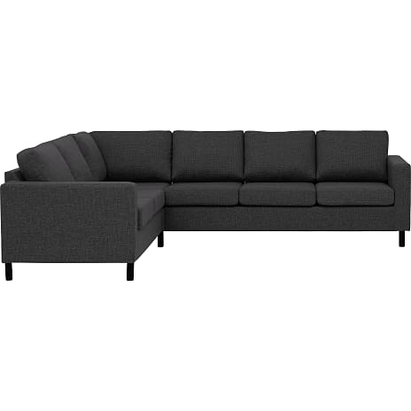 Oslo Venstrevendt Hjørnesofa Mørkegrå