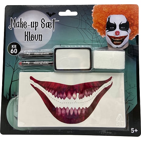 Halloween Klovnemakeup