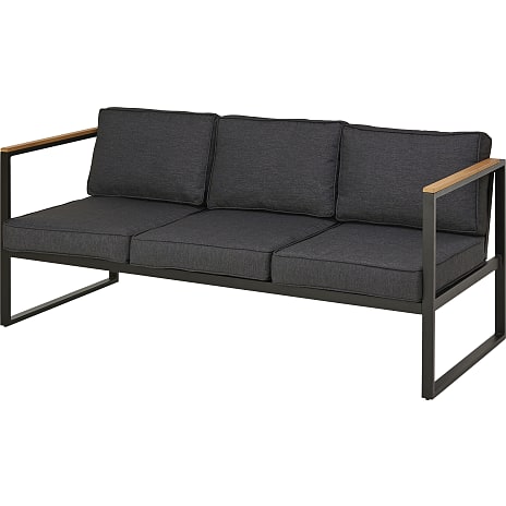 Ohio 3-personers Loungesofa Antracit
