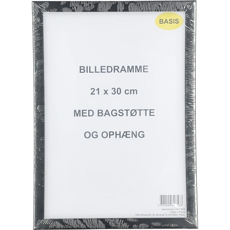 kampagne Lee Paranafloden Sort ramme m/PS plast – 21x30 cm | Køb på Bilka.dk!