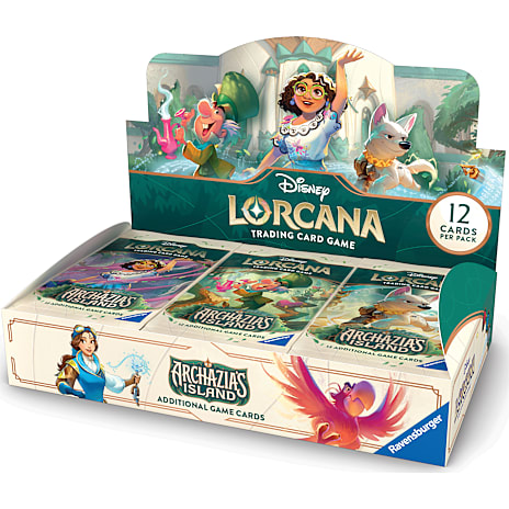 Ravensburger Lorcana Samlekort Archazia's Island Assorteret