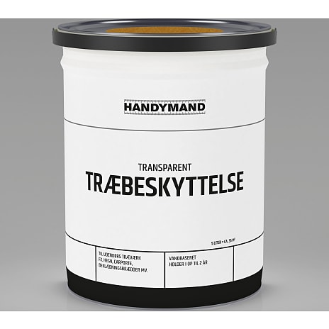 Handymand Træbeskyttelse Transparent