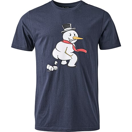 VRS Herre T-shirt Str. L Mørkeblå