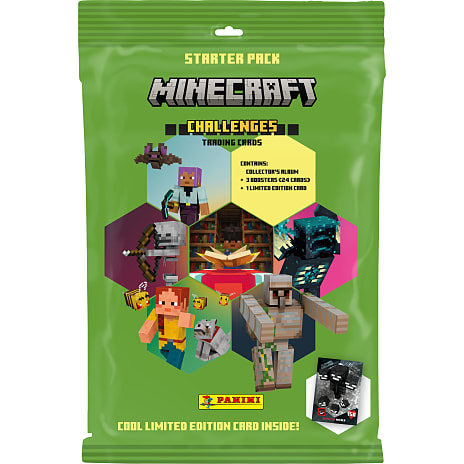 Panini Minecraft 2024 Samlekort Startpakke