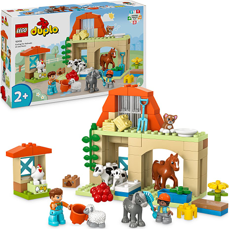 LEGO DUPLO By Pasning af bondegårdens dyr 10416 | Køb online på br.dk!