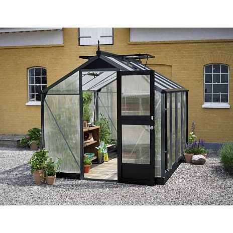 Juliana Compact drivhus - Antracit