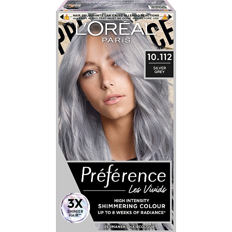 L'Oréal Paris Permanent Hårfarve 10.112 Silver Grey