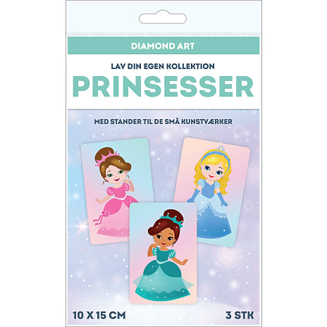 1conzept Diamond Art - billede prinsesser 1 stk.