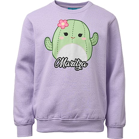 Squishmallows Sweatbluse Str. 122/128 Lilla