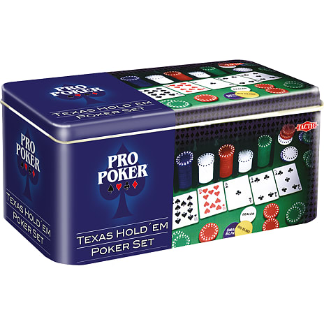Tactic Propoker Texas Hold'Em i Metalæske