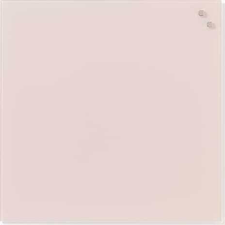 NAGA Magnetisk Glastavle 45x45 cm Pink