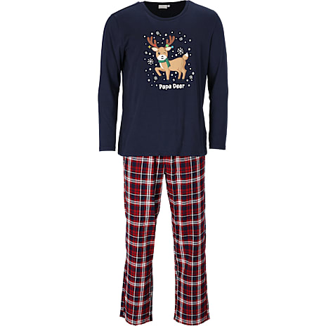VRS herre pyjamas str. 2XL - mørkeblå