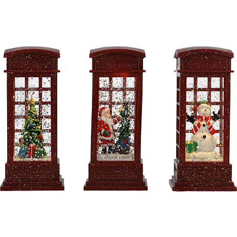 Rystekugle Telefonboks Højde 12,5 cm Assorteret