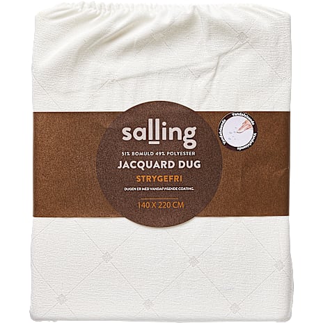 Salling Damaskdug - tern hvid 1 stk.