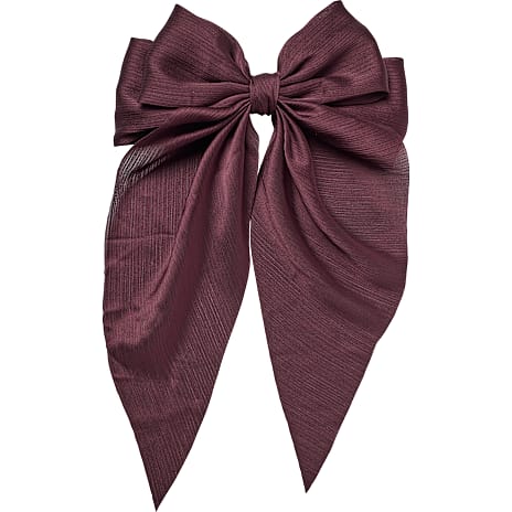 Choise by Heart Dame Spænde Med Sløjfe Bordeaux