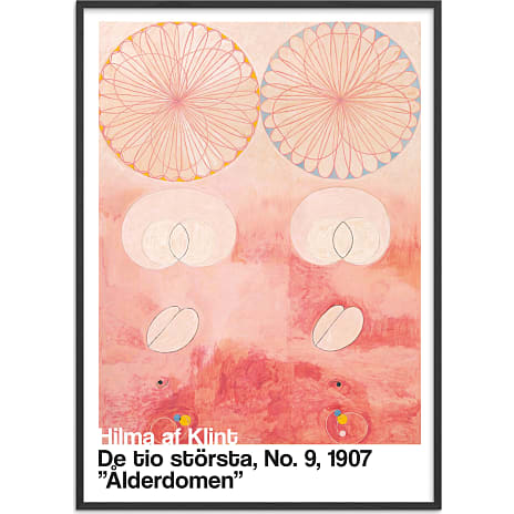 Citatplakat Ålderdomen, H. af Klint - 30x40 cm 1 stk.