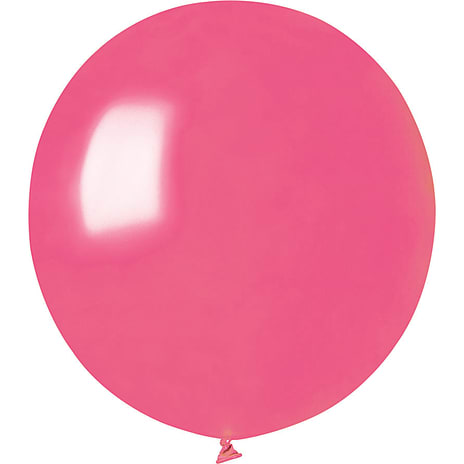 Andre Mærker Latexballoner 48 cm 3-pak - metallic fuchsia 3 stk.