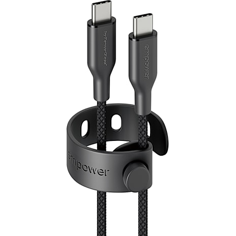 PanzerGlass Racing kabel 2 meter - Space Black 1 stk.