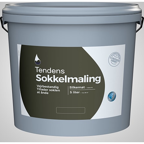 Tendens sokkelmaling 5 liter 5000 ml