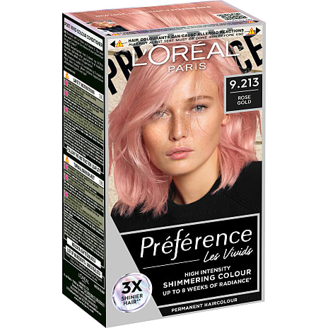 L'Oréal Paris Permanent Hårfarve 9.213 Rose Gold