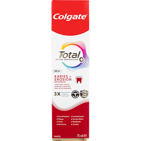 Colgate Karies + Erosion Defence Tandpasta