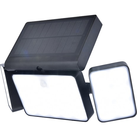 Lutec Tuda LED væglampe sort