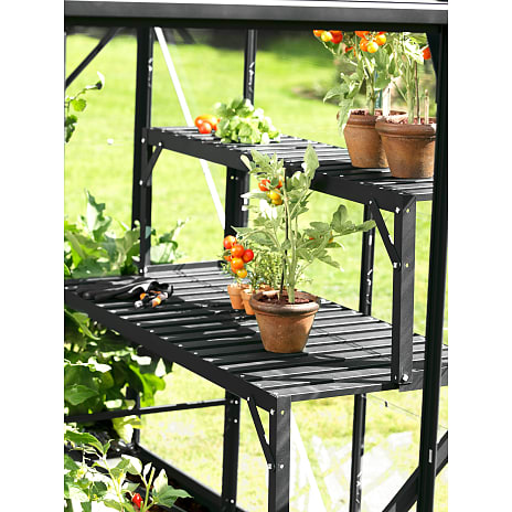 Vitavia Top til aluminiumsbord sort