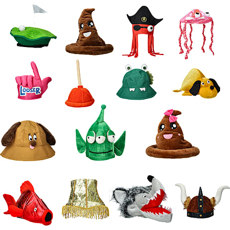 Sjove Nytårshatte Assorteret