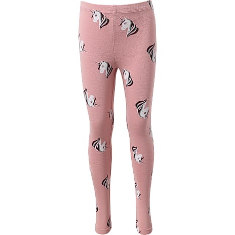 VRS børne leggings str. 140 - rosa 1 stk.